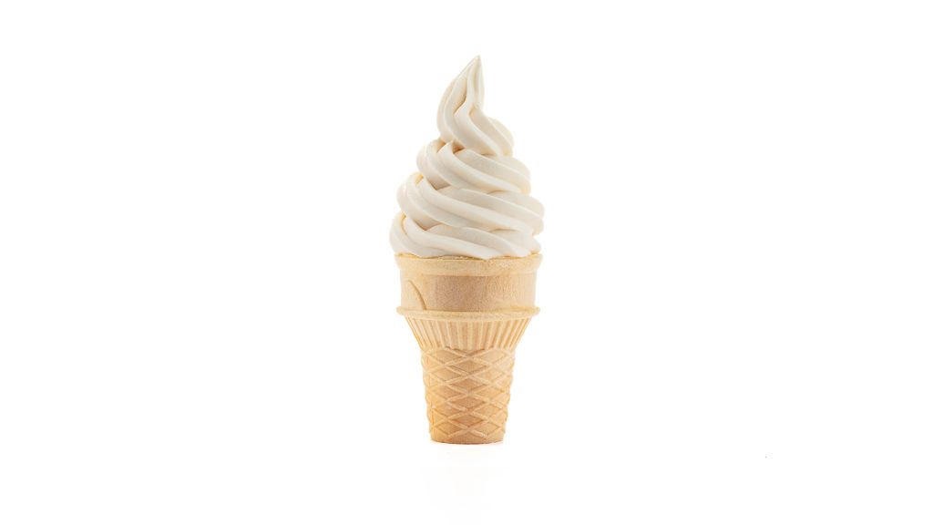 Ice Cream Vanilla Cone